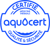 Certifié Aquacert - médecine thermale